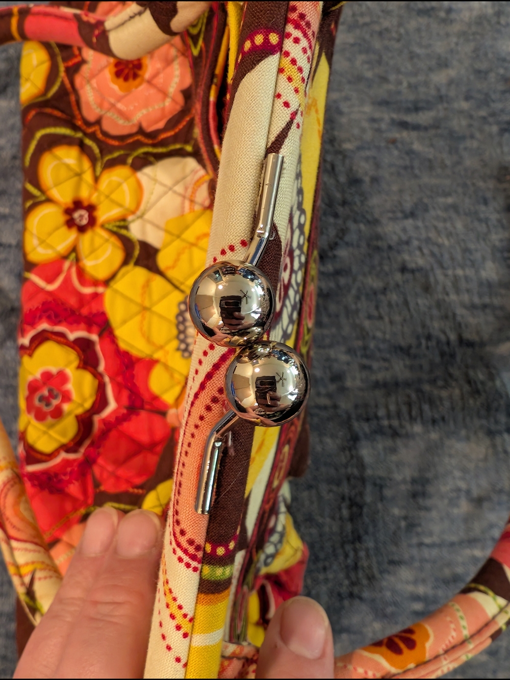 Vera Bradley Buttercup Shoulder Bag - Picture 6 of 9
